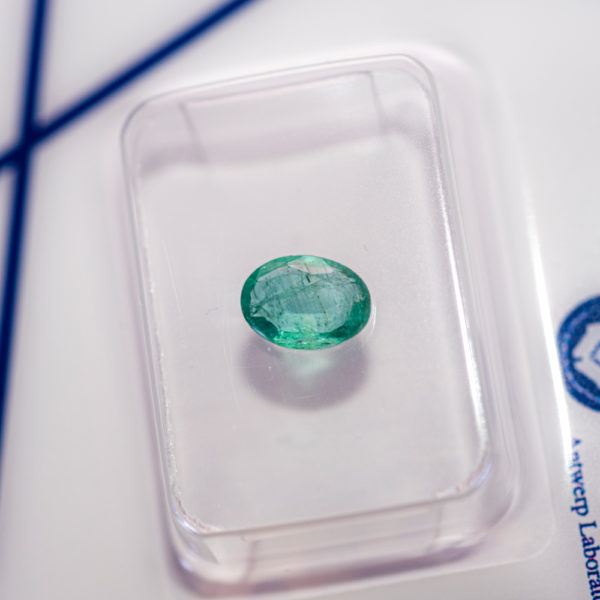 ALGT Certified Natural Emerald 0.51 ct - Image 5