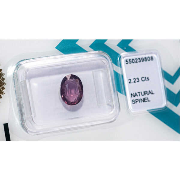 IGI Certified Purple Spinel 2.23 ct