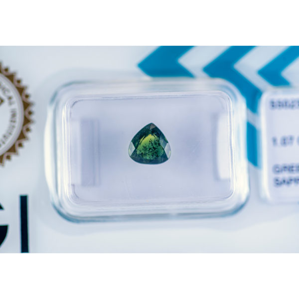 IGI Certified 1.07 ct. Green Sapphire - Image 5