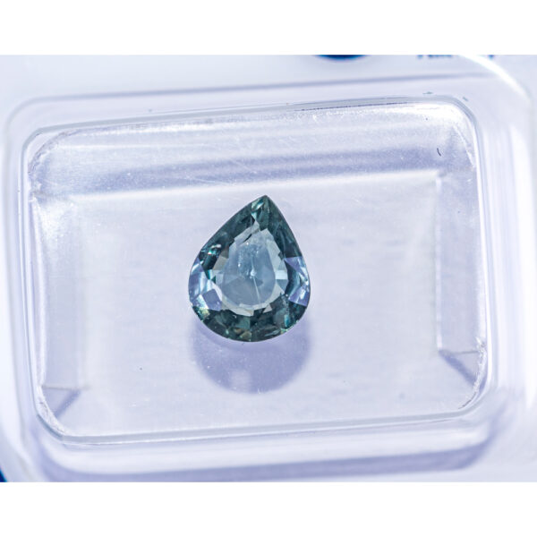 ALGT Certified Natural Bluish Green Sapphire 1.09 ct - Image 3