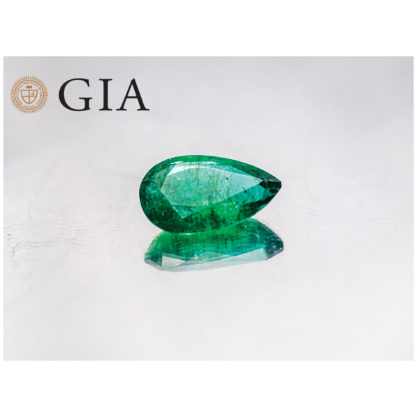 GIA Certified Zambia Emerald 2.0 ct.