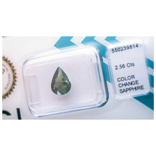 IGI Certified Color Change Sapphire 2.56 ct. - Image 7