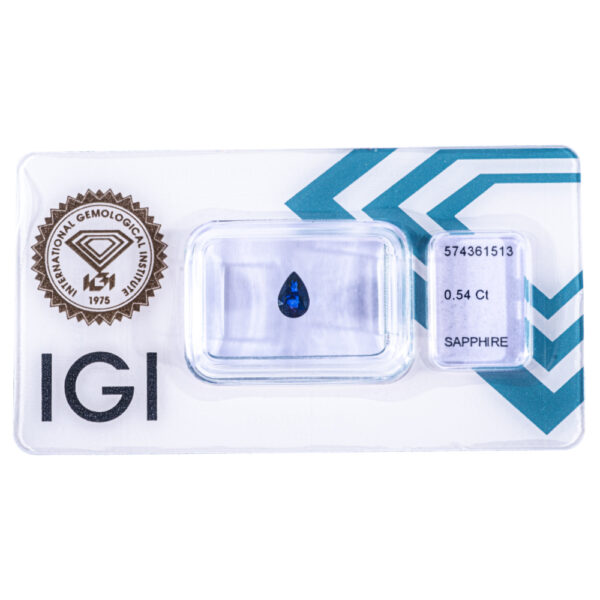 IGI Certificate Natural Blue Sapphire 0.51 ct. - Image 7