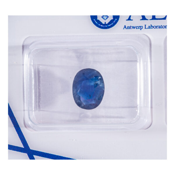 ALGT Certificate Blue Sapphire 1.57 ct