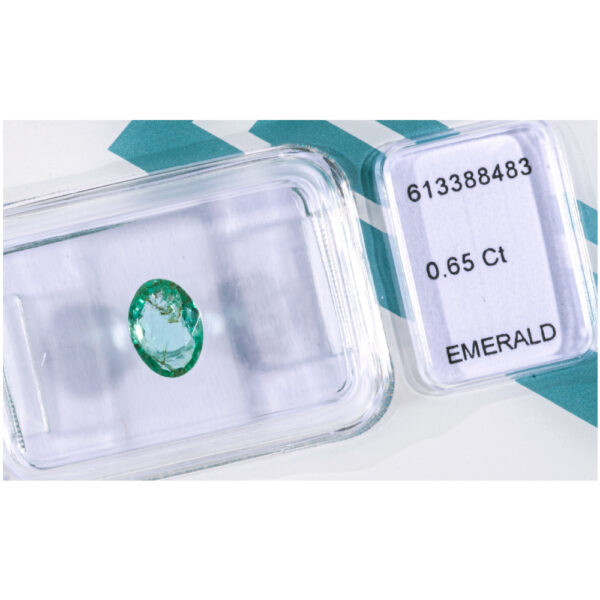 IGI Certificate Natural Emerald 0.65 ct. - Image 12