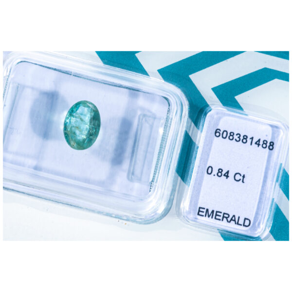 IGI Certificate Natural Zambia Emerald 0.84 ct. - Image 4