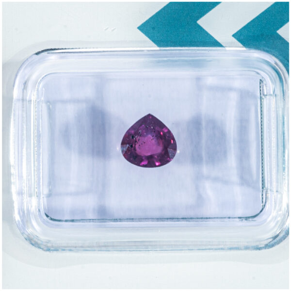 IGI Certificate No Treatment Natural Pink Sapphire 0.95 ct.