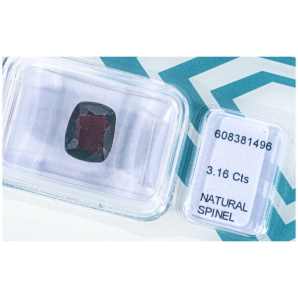 IGI Certificate Natural Red Spinel 3.16 ct. - Image 9