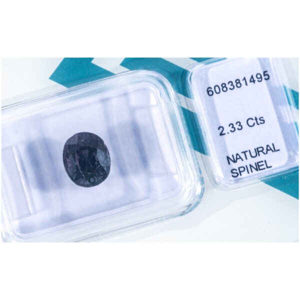 IGI Certificate Natural Grey Spinel 2.33 ct. - Image 5