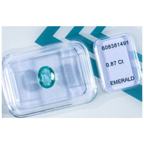 IGI Certificate Natural Emerald 0.87 ct. - Image 4