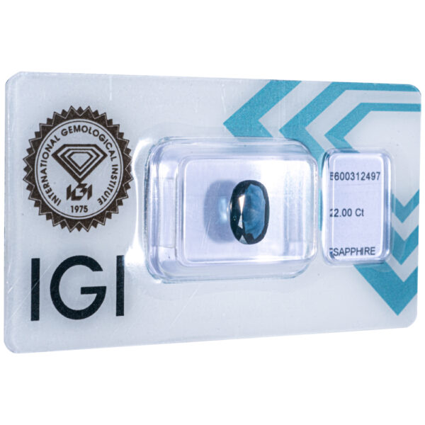 IGI Certificate No Treatment Natural Blue Sapphire 2.00 ct. - Image 12