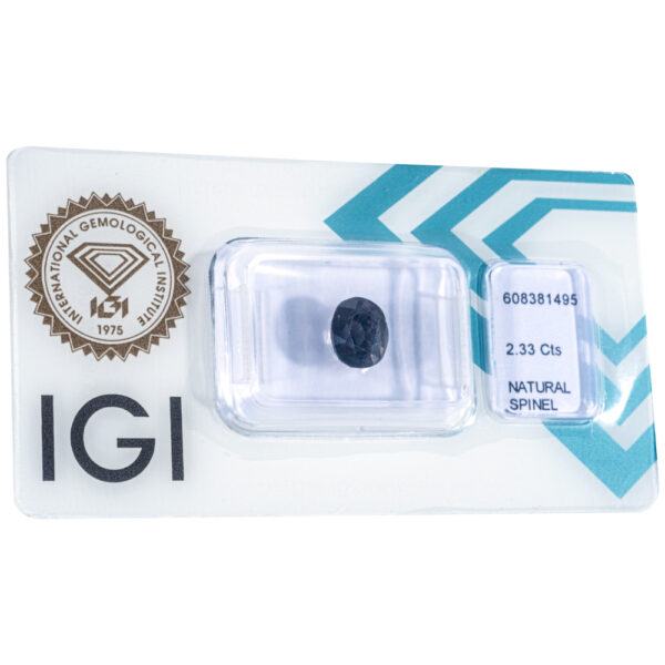 IGI Certificate Natural Grey Spinel 2.33 ct. - Image 7