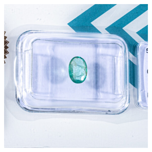 IGI Certificate Natural Zambia Emerald 0.53 ct.