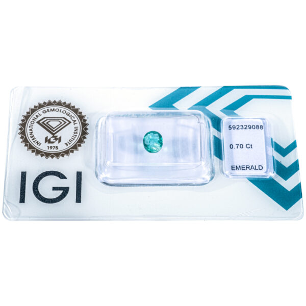 IGI Certificate Natural Zambia Emerald 0.70 ct. - Image 10