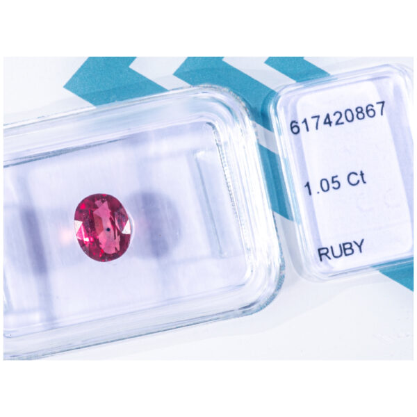 IGI Certificate Natural Ruby 1.05 ct. - Image 5