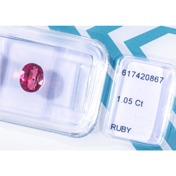 IGI Certificate Natural Ruby 1.05 ct. - Image 6