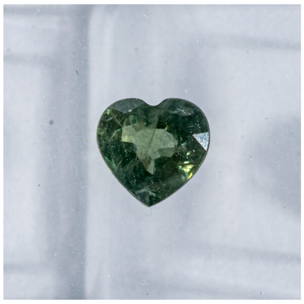 ALGT Certificate Natural Green Sapphire 0.52 ct.