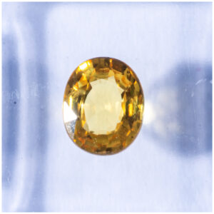 IGI Certificate Natural Yellow Sapphire 0.99 ct.