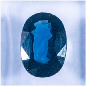 IGI Certificate Natural Blue Sapphire 1.76 ct.