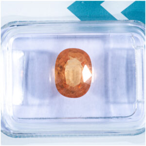 IGI Certificate Orange Sapphire 2.30 ct.
