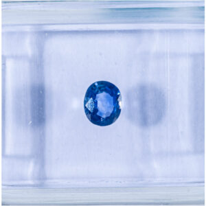 IGI Certificate Natural Blue Sapphire 0.35 ct.