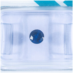 IGI Certificate Natural Blue Sapphire 0.47 ct.