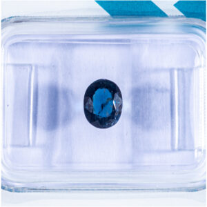 IGI Certificate Natural Blue Sapphire 0.72 ct.