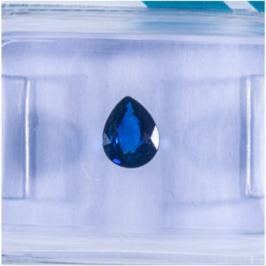 IGI Certificate Natural Blue Sapphire 0.54 ct.