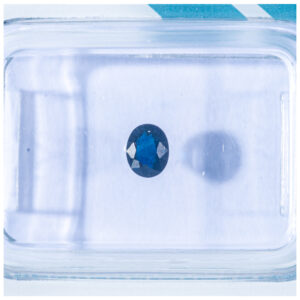 IGI Certificate Natural Blue Sapphire 0.32 ct.