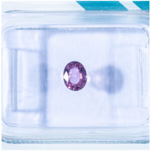 IGI Certificate No Treatment Natural Pink Sapphire 0.41 ct.