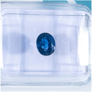 IGI Certificate Natural Blue Sapphire 0.96 ct.