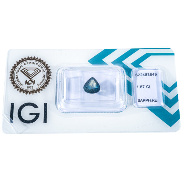 IGI Certified Sapphire 1.67 ct. - Image 8