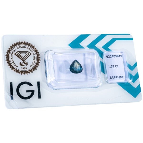 IGI Certified Sapphire 1.67 ct. - Image 3