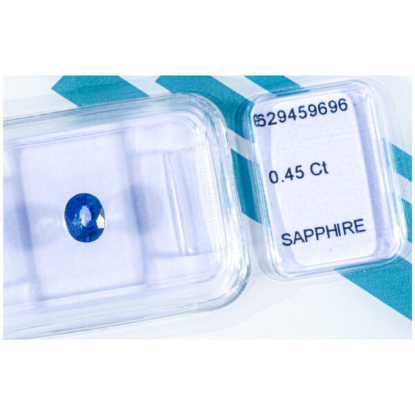IGI Certificate Natural Blue Sapphire 0.45 ct. - Image 11