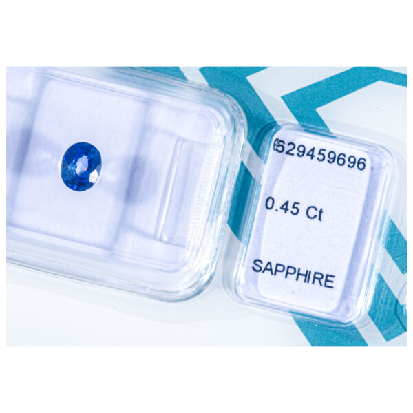 IGI Certificate Natural Blue Sapphire 0.45 ct. - Image 12