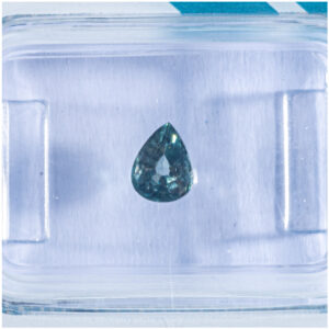 IGI Certificate Natural No Treatment Green Sapphire 0.63 ct.