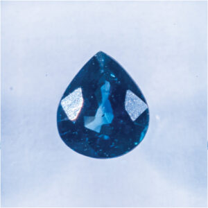 IGI Certificate Australian Blue Sapphire 0.52 ct.