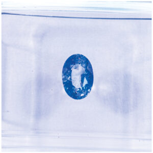 IGI Certificate Sri Lanka Blue Sapphire 0.55 ct.