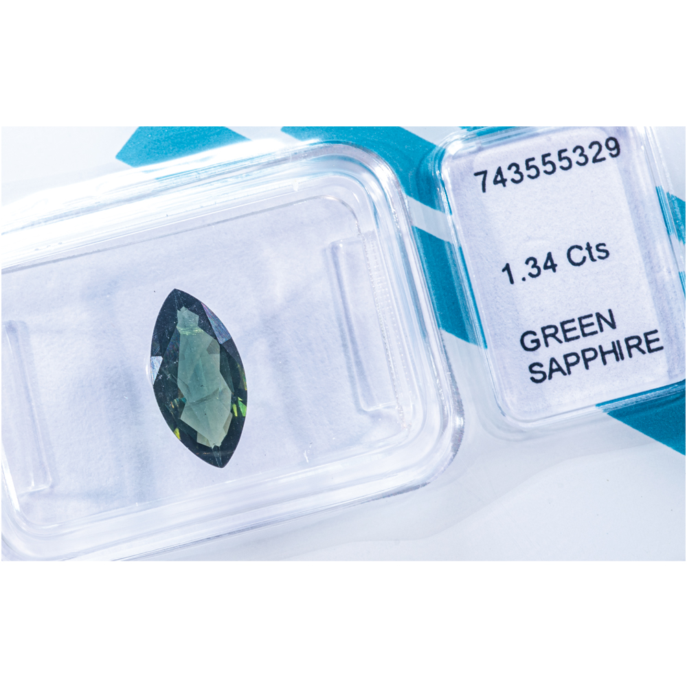 IGI Certificate Green Sapphire 1.34 ct. - Image 11