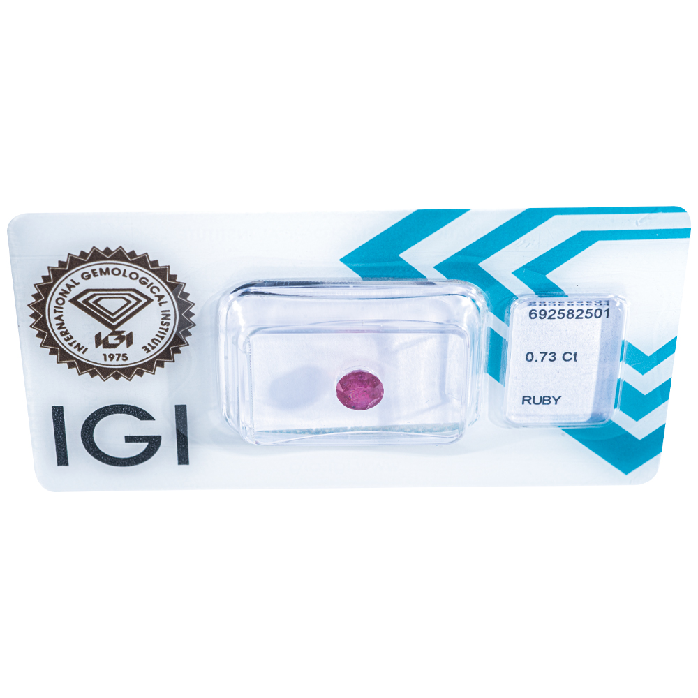 IGI Certificate Ruby 0.73 ct. - Image 6