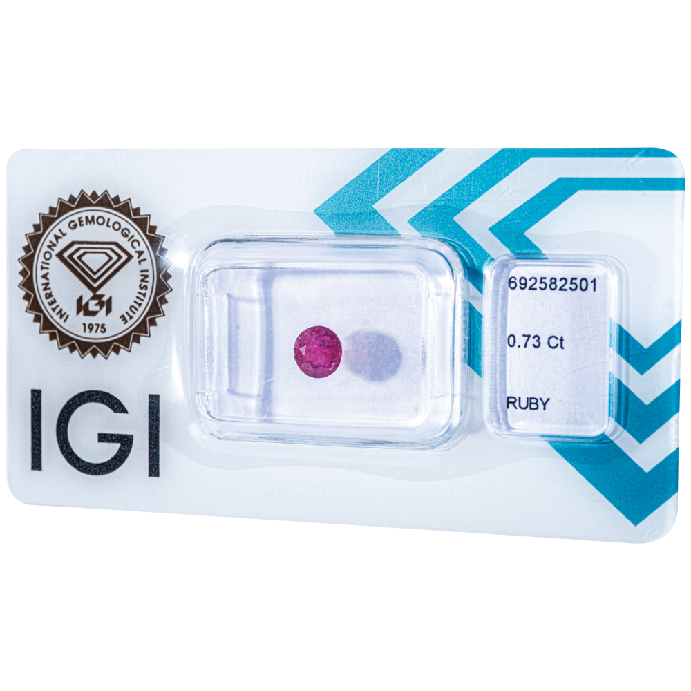 IGI Certificate Ruby 0.73 ct. - Image 4