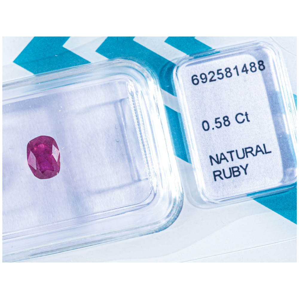 IGI Certificate Ruby 0.58 ct. - Image 6