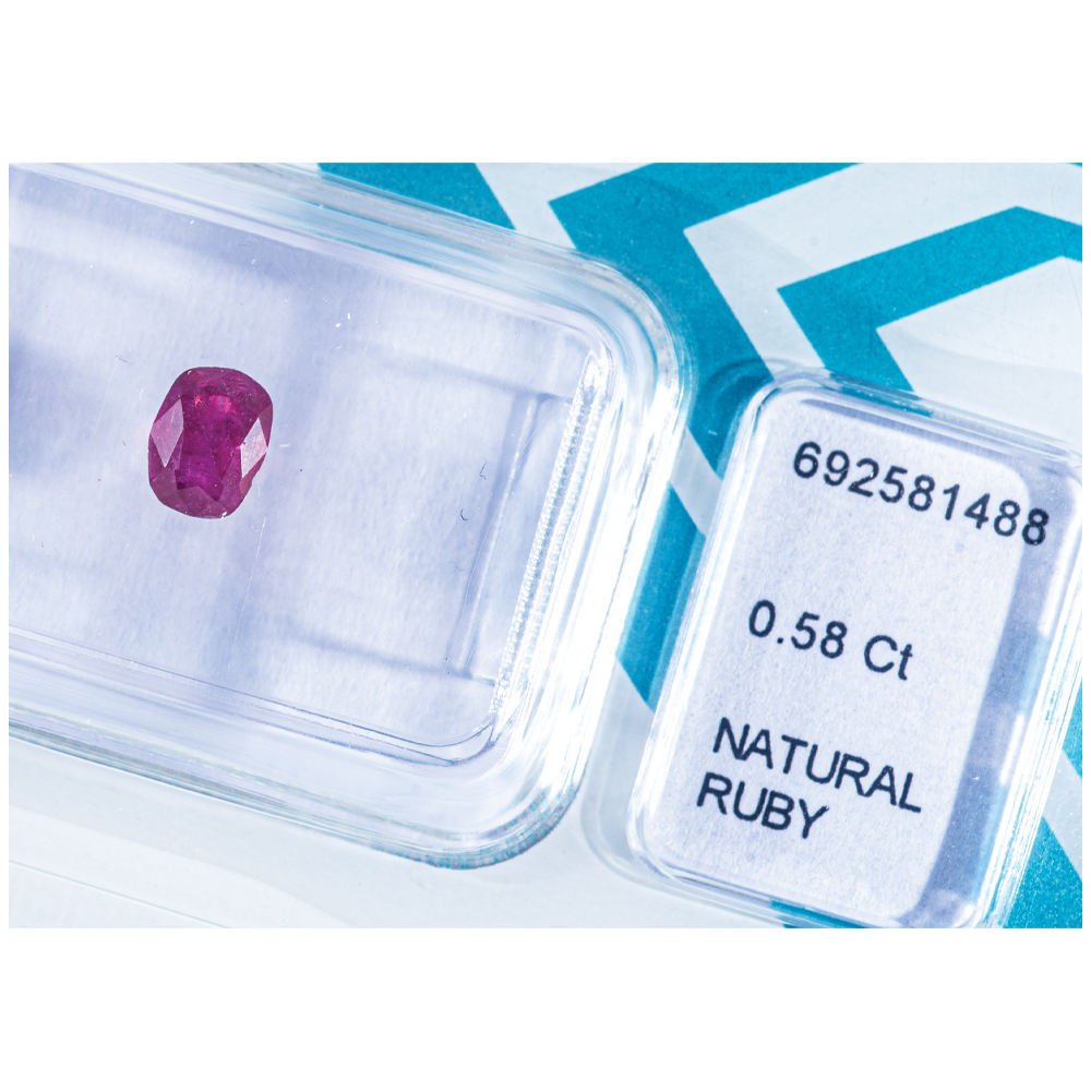IGI Certificate Ruby 0.58 ct. - Image 7