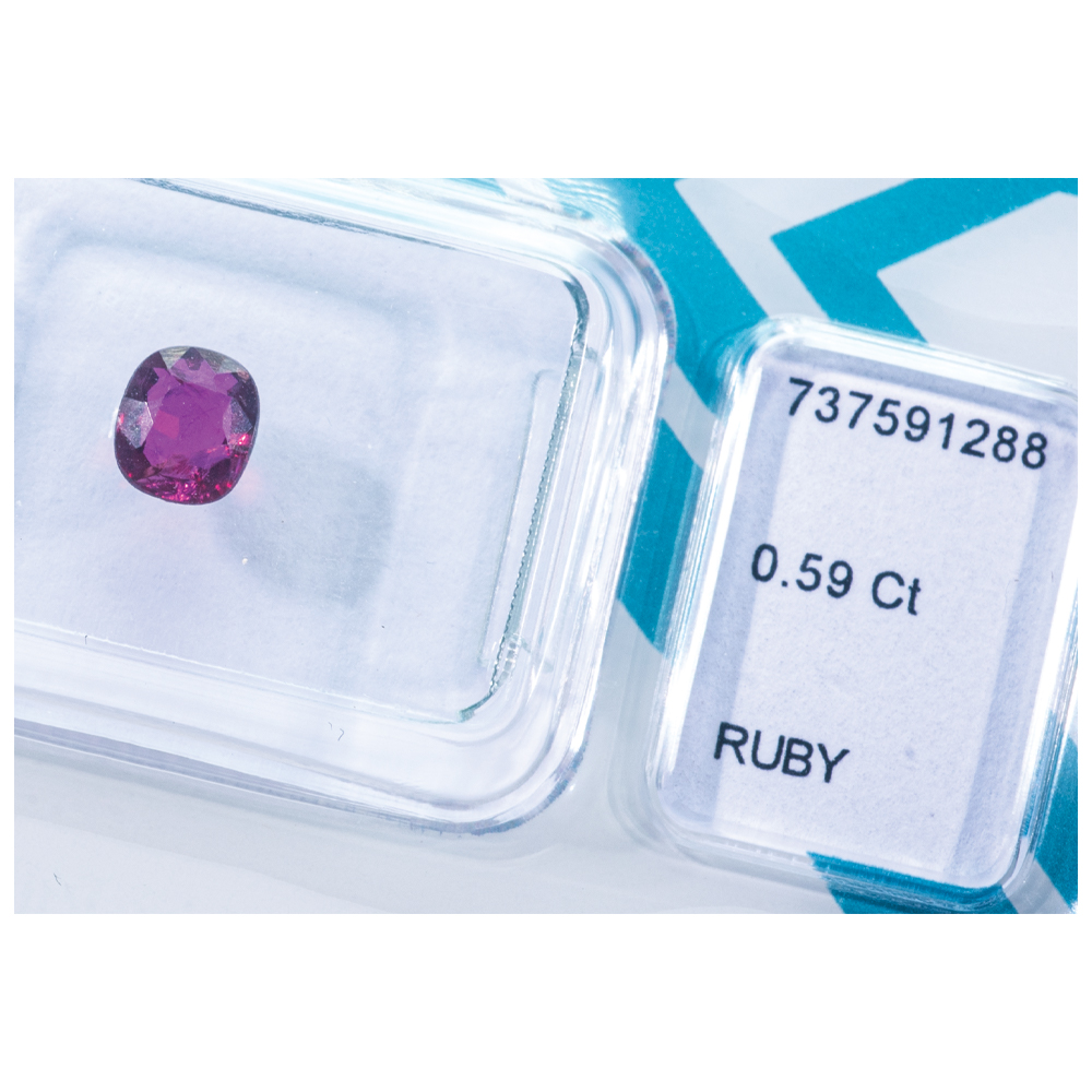 IGI Certificate NO Treatment Ruby 0.59 ct. - Image 11