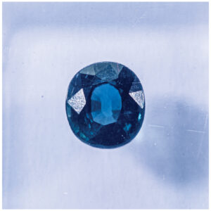 IGI Certificate Blue Sapphire 0.81 ct.